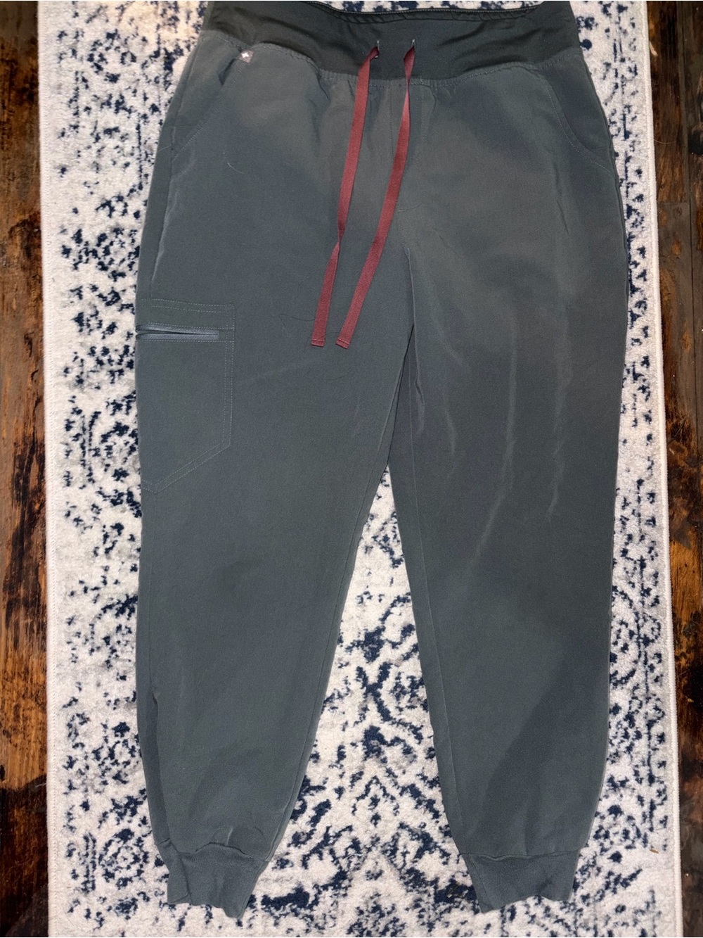 FIGS High Wasted Zamora Joggers (Bonsai)